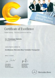 Zertifizierter Verkäufer für 
Mercedes-Benz Transporter
und Nutzfahrzeuge.